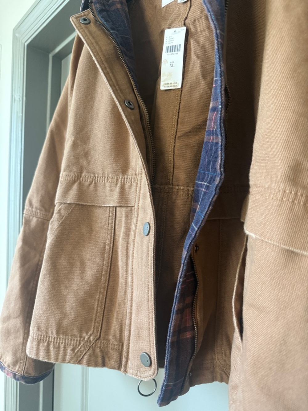 Pilcro The Lexie Cropped Workwear Jacket - Picture 5 of 7